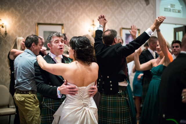 A dance photograph taken at a wedding in Aberdeen by Jonathan Addie, an Aberdeen based wedding photographer