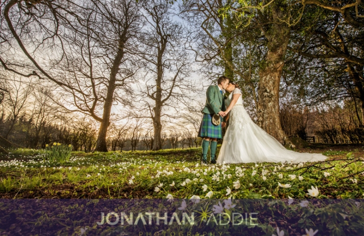 Paul and Louise's Raemoir House Hotel wedding.