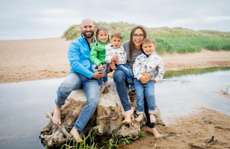 Beach family photo shoot! 