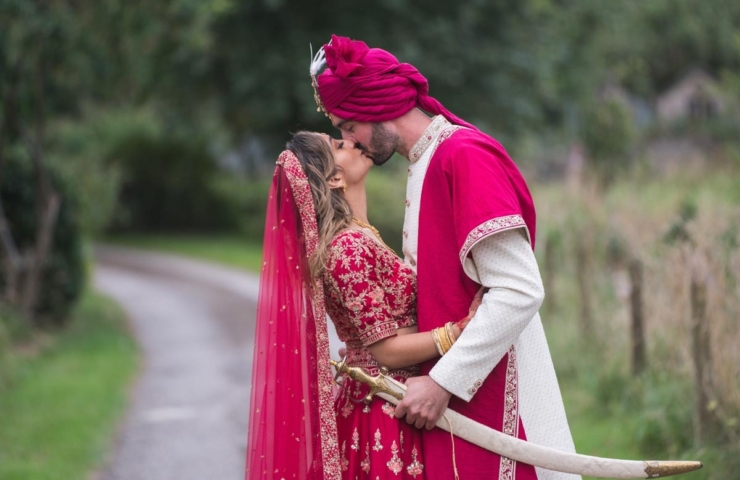 Shuchi and Andrew's Indian wedding at Logie!